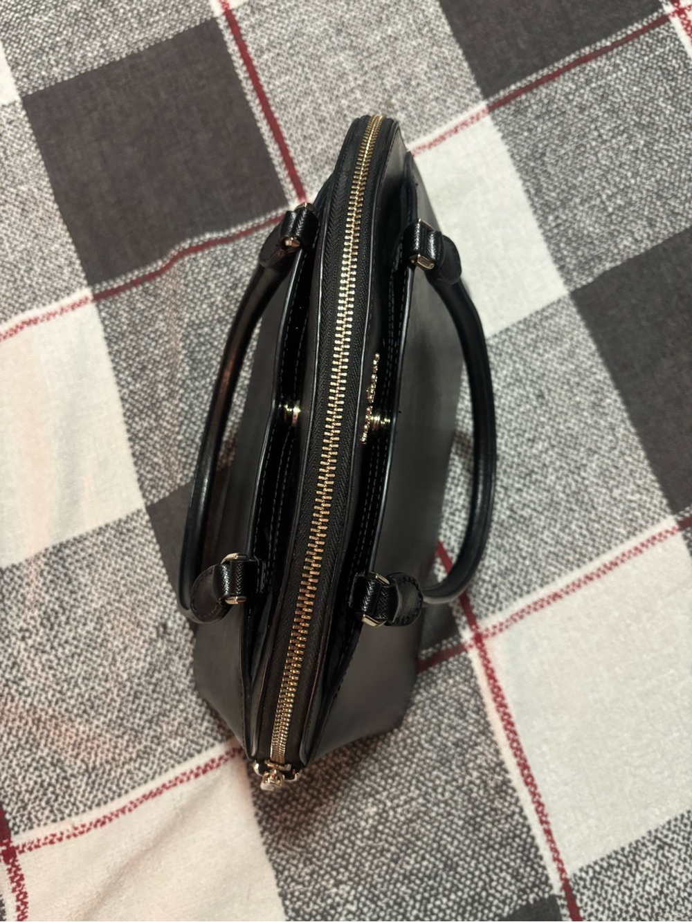 Kate Spade New York Black Saffiano Dome Satchel - Picture 10 of 15